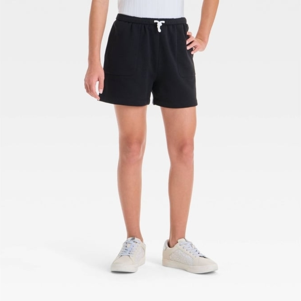 art class Black Kids Shorts